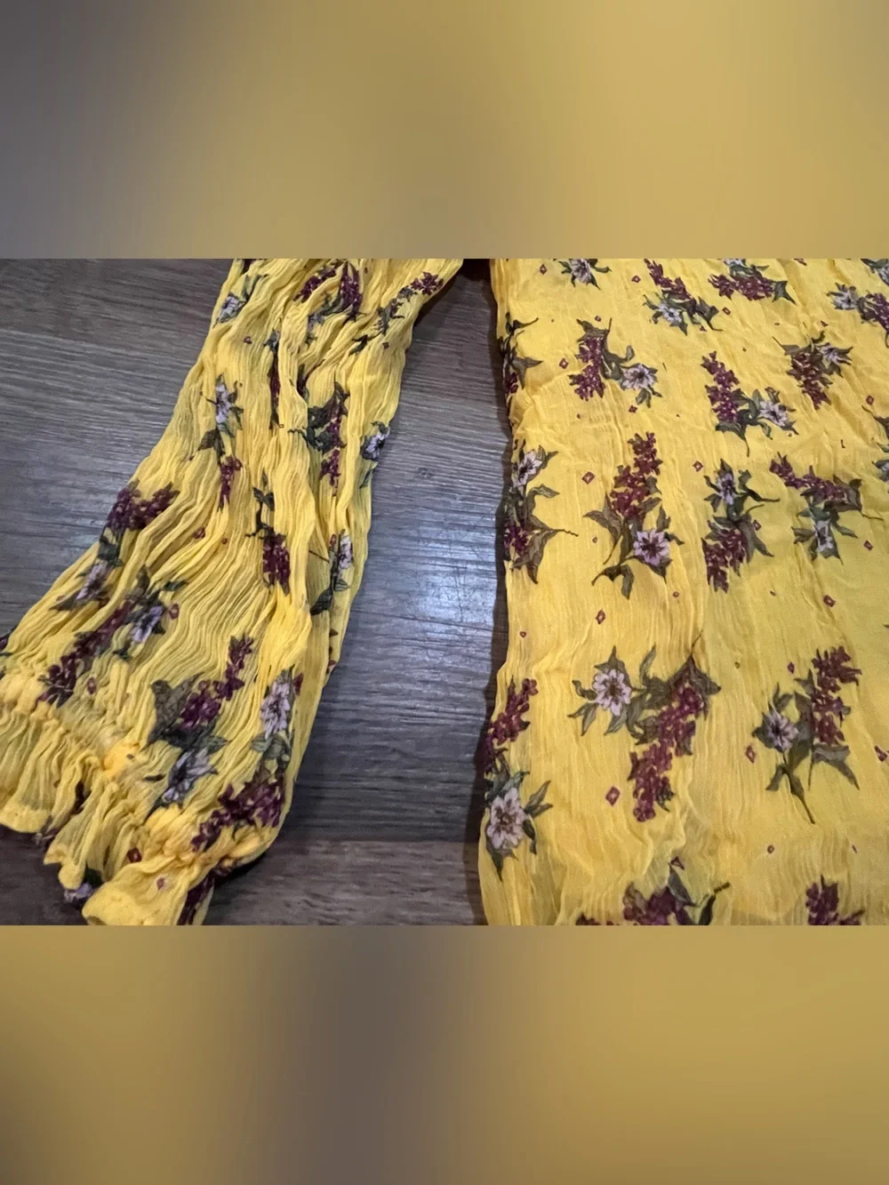 Sundance Floral Dreams Blouse | Small | Boho Sheer Floral Top - Picture 4 of 8